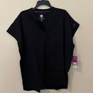 Healing Hands Elegant Black Tunic